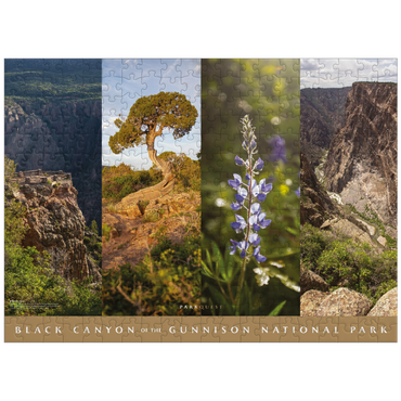 puzzleplate Sights of Black Canyon of the Gunnison National Park 300 Jigsaw Puzzle