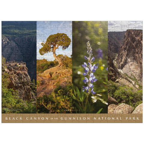 puzzleplate Sights of Black Canyon of the Gunnison National Park 300 Jigsaw Puzzle