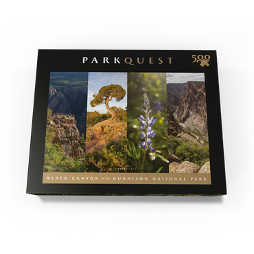Sights of Black Canyon of the Gunnison National Park 500 Jigsaw Puzzle box view3