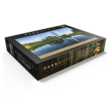 Gateway Arch National Park: Reflection Pool 1000 Jigsaw Puzzle box view1