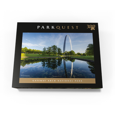 Gateway Arch National Park: Reflection Pool 300 Jigsaw Puzzle box view3