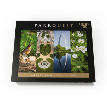 Sights of Gateway Arch National Park 1000 Jigsaw Puzzle box view3
