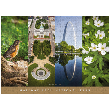 puzzleplate Sights of Gateway Arch National Park 300 Jigsaw Puzzle