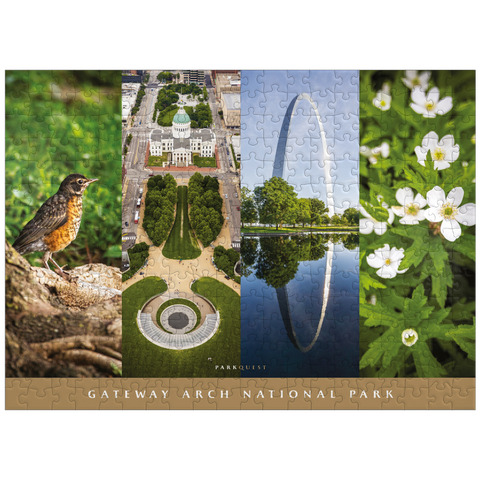 puzzleplate Sights of Gateway Arch National Park 300 Jigsaw Puzzle