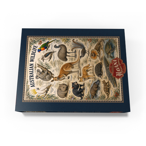 Australian Wildlife Vintage Art Poster 300 Jigsaw Puzzle box view3