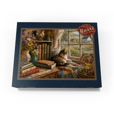 Wildflower Farmhouse Book Corner 500 Jigsaw Puzzle box view3
