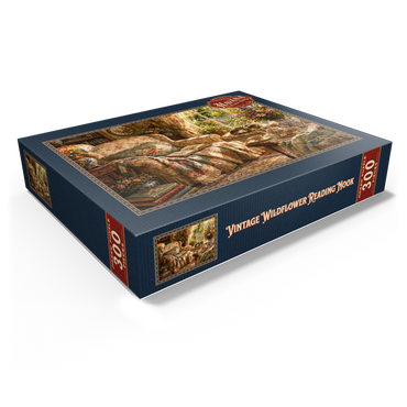 Vintage Wildflower Reading Nook 300 Jigsaw Puzzle box view1
