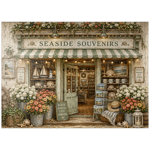puzzleplate The Seaside Souvenir Store 1000 Jigsaw Puzzle