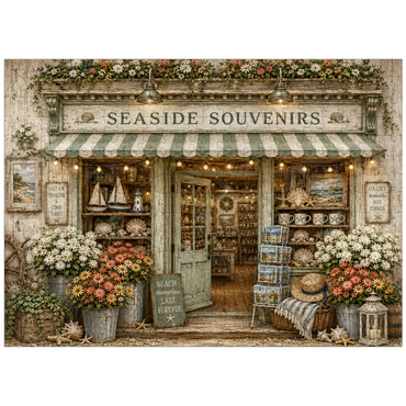 puzzleplate The Seaside Souvenir Store 300 Jigsaw Puzzle