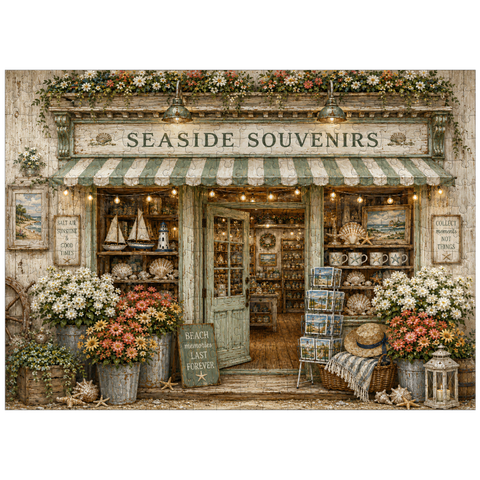 puzzleplate The Seaside Souvenir Store 300 Jigsaw Puzzle
