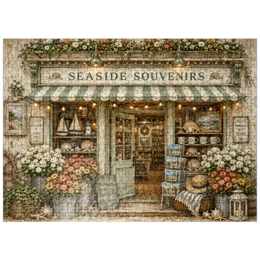puzzleplate The Seaside Souvenir Store 500 Jigsaw Puzzle