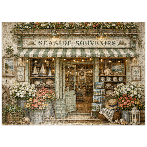 puzzleplate The Seaside Souvenir Store 500 Jigsaw Puzzle