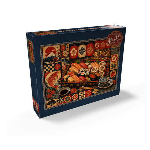 Sushi Market Bento Collage 1000 Jigsaw Puzzle box view2