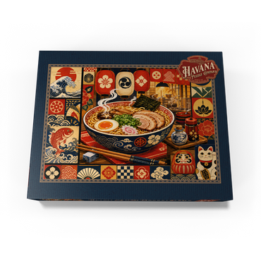 Retro Ramen Market Bowl 1000 Jigsaw Puzzle box view3