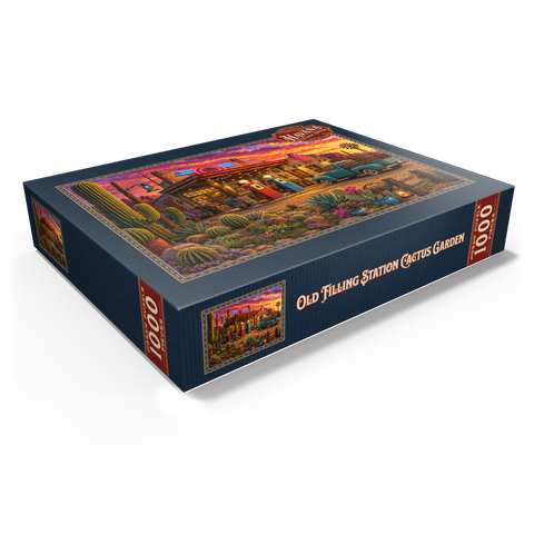 Old Filling Station Cactus Garden 1000 Jigsaw Puzzle box view1