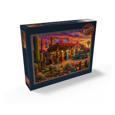 Old Filling Station Cactus Garden 500 Jigsaw Puzzle box view2