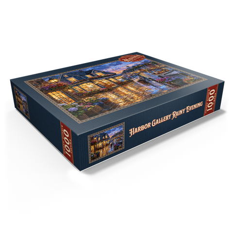 Harbor Gallery Rainy Evening 1000 Jigsaw Puzzle box view1