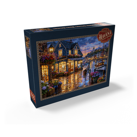 Harbor Gallery Rainy Evening 1000 Jigsaw Puzzle box view2