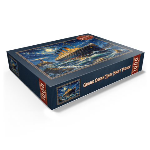 Grand Ocean Liner Night Voyage 1000 Jigsaw Puzzle box view1