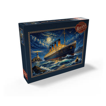 Grand Ocean Liner Night Voyage 500 Jigsaw Puzzle box view2