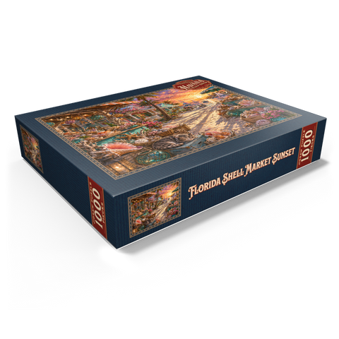 Florida Shell Market Sunset 1000 Jigsaw Puzzle box view1