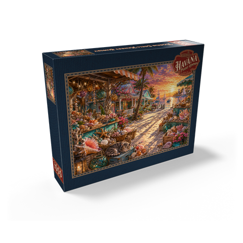 Florida Shell Market Sunset 1000 Jigsaw Puzzle box view2