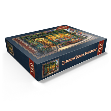 Charming Dublin Bookstore 500 Jigsaw Puzzle box view1