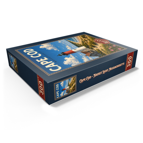 Cape Cod – Nauset Light, Massachusetts 300 Jigsaw Puzzle box view1