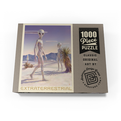 Legends Of The National Parks: Extraterrestrial (White Sands) 1000 Jigsaw Puzzle box view3