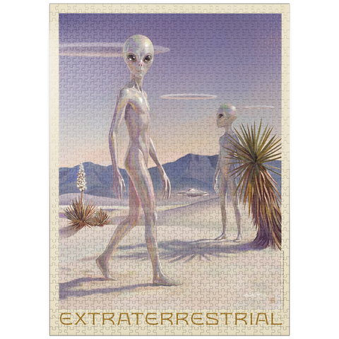 puzzleplate Legends Of The National Parks: Extraterrestrial (White Sands) 1000 Jigsaw Puzzle