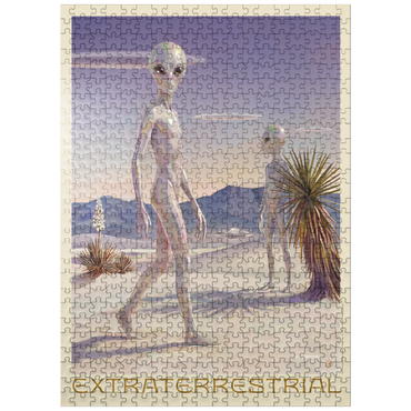 puzzleplate Legends Of The National Parks: Extraterrestrial (White Sands) 500 Jigsaw Puzzle