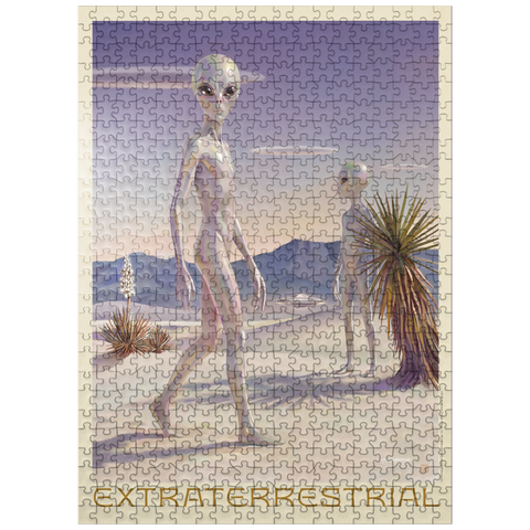 puzzleplate Legends Of The National Parks: Extraterrestrial (White Sands) 500 Jigsaw Puzzle