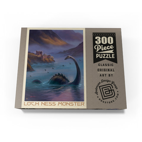 Mythical Creatures: Loch Ness Monster In The Mist 300 Jigsaw Puzzle box view3