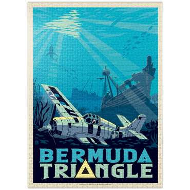 puzzleplate Bermuda Triangle Shipwreck Mystery 1000 Jigsaw Puzzle