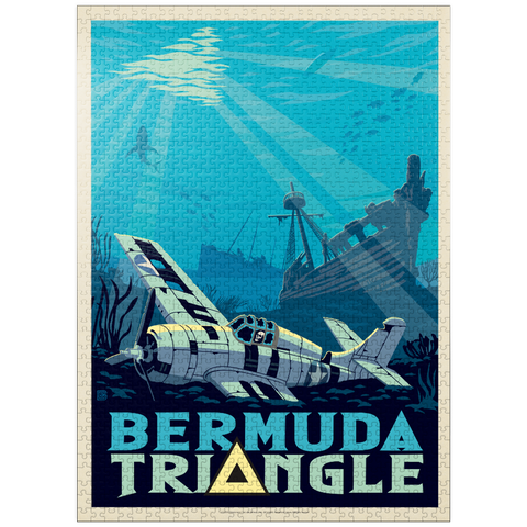 puzzleplate Bermuda Triangle Shipwreck Mystery 1000 Jigsaw Puzzle
