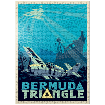 puzzleplate Bermuda Triangle Shipwreck Mystery 500 Jigsaw Puzzle