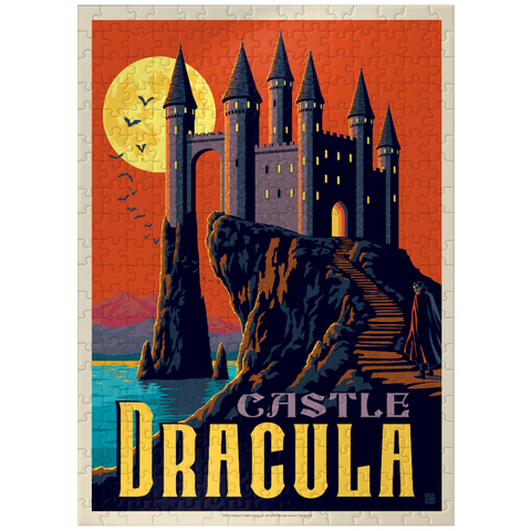 puzzleplate Castle Dracula Moonlit Gothic Mystery 300 Jigsaw Puzzle