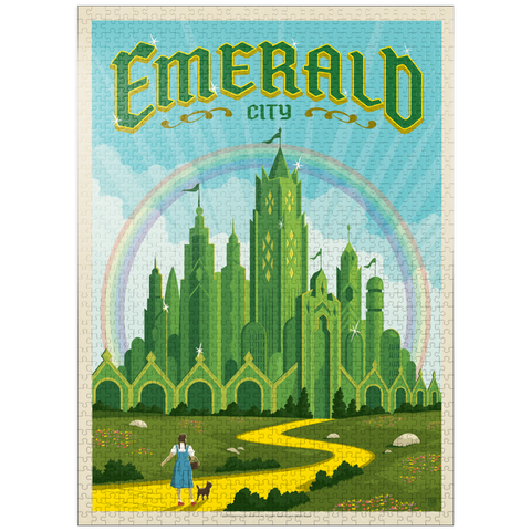 puzzleplate Emerald City (The Land of Oz) 1000 Jigsaw Puzzle