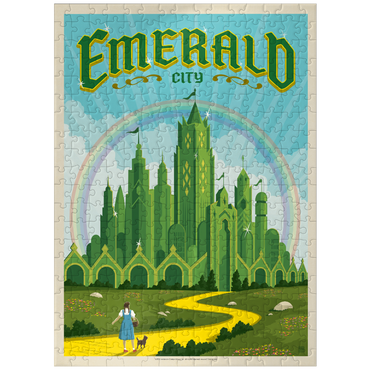 puzzleplate Emerald City (The Land of Oz) 300 Jigsaw Puzzle