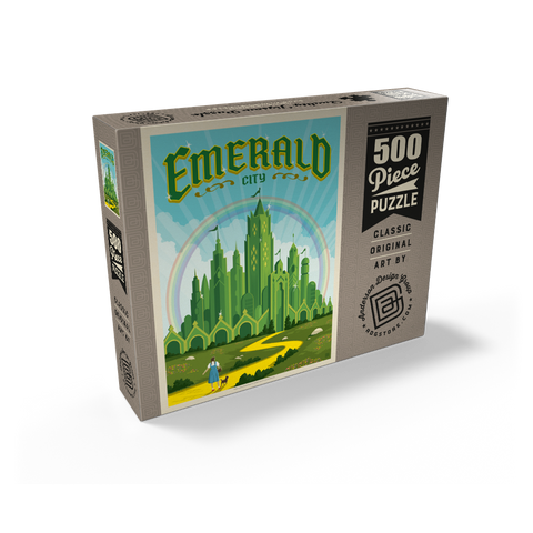 Emerald City (The Land of Oz) 500 Jigsaw Puzzle box view2