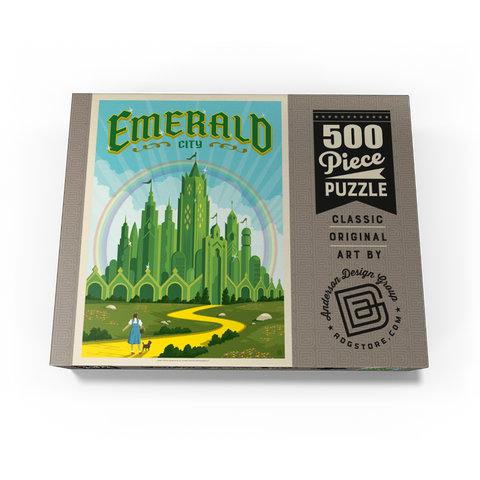 Emerald City (The Land of Oz) 500 Jigsaw Puzzle box view3
