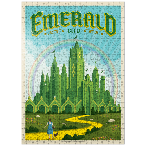 puzzleplate Emerald City (The Land of Oz) 500 Jigsaw Puzzle