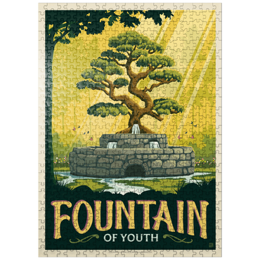puzzleplate Fountain Of Youth 500 Jigsaw Puzzle