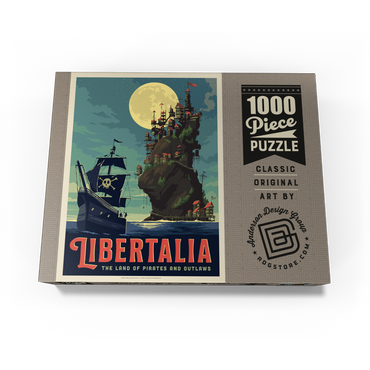 Libertalia: The Pirate Paradise 1000 Jigsaw Puzzle box view3