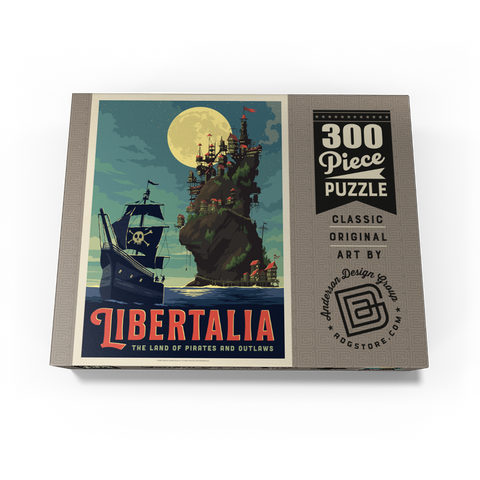 Libertalia: The Pirate Paradise 300 Jigsaw Puzzle box view3