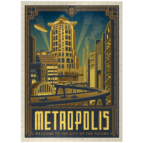 puzzleplate Metropolis: City Of The Future 300 Jigsaw Puzzle