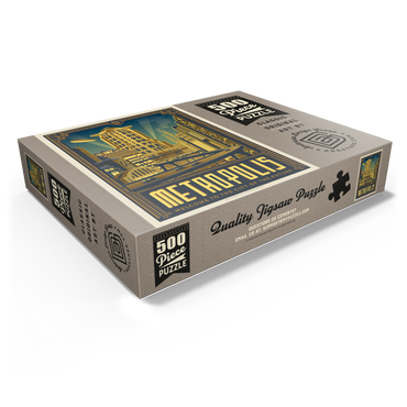 Metropolis: City Of The Future 500 Jigsaw Puzzle box view1