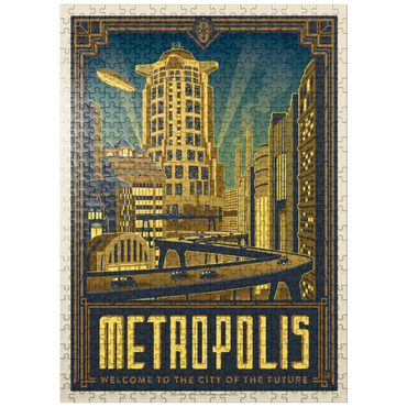 puzzleplate Metropolis: City Of The Future 500 Jigsaw Puzzle