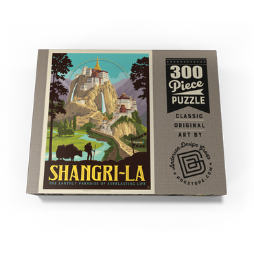 Shangri La Mountain Paradise Serenity 300 Jigsaw Puzzle box view3