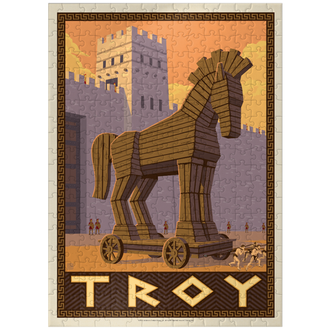 puzzleplate Troy: Gift Of The Trojan Horse 300 Jigsaw Puzzle